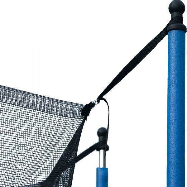 14FT Trampoline for Adults & Kids with Basketball Hoop, Outdoor Trampolines w/Ladder and Safety Enclosure Net for Kids and Adults - Image 7