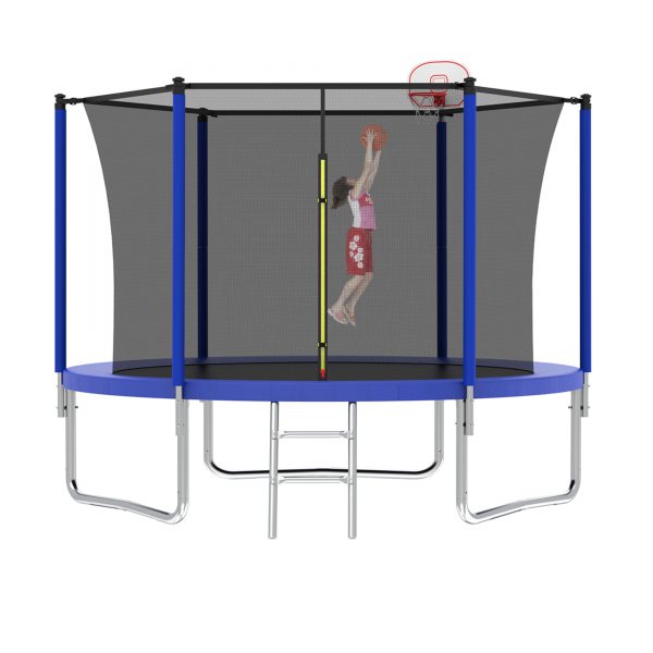 8ft Trampoline Blue