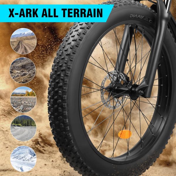 Electric Bike 1000W Motor Fat Tire 26x4 Mountain Bike - Image 4