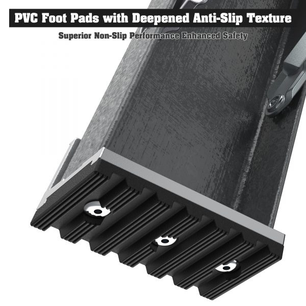 Fibreglass Step Ladder 6-Step 250lbs Gray - Image 6