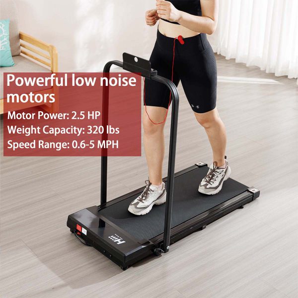 Flatbed walker with armrests black - Image 3