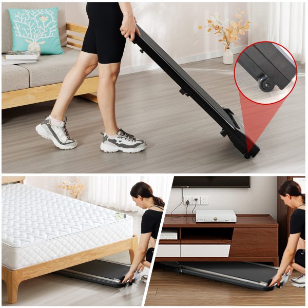 Flatbed walker with armrests black - Image 5