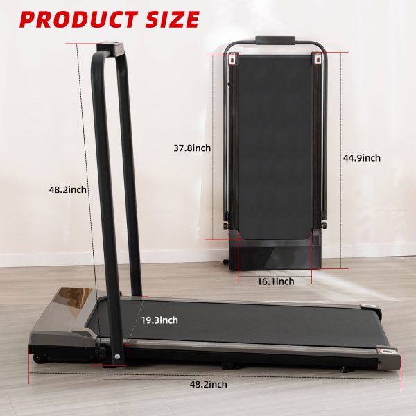 Flatbed walker with armrests black - Image 6