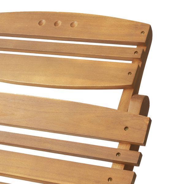 lahaina wood foldable chaise lounge - Image 6